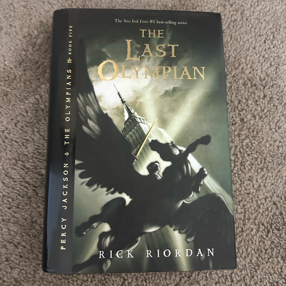 The Last Olympian, Percy Jackson book